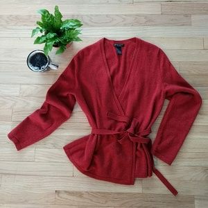 Cashmere Wrap Sweater
